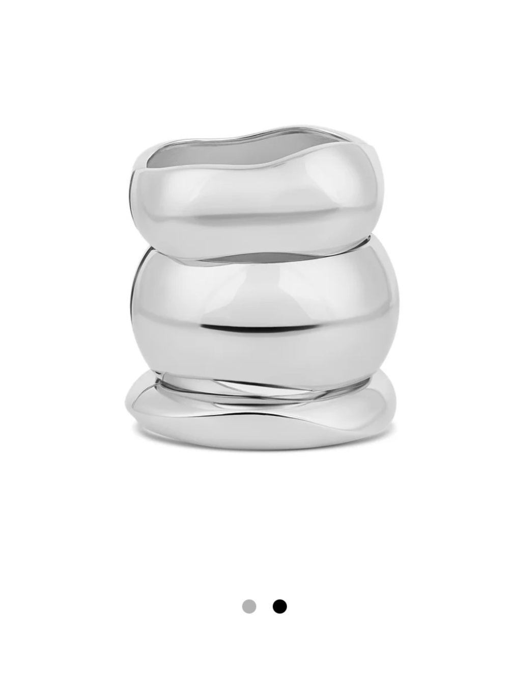 Mayamar Luna Bangle Set of 3 Bracelets
